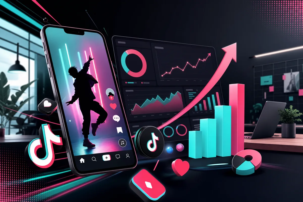 Como impulsionar vídeos no TikTok e engajar mais em 2026?