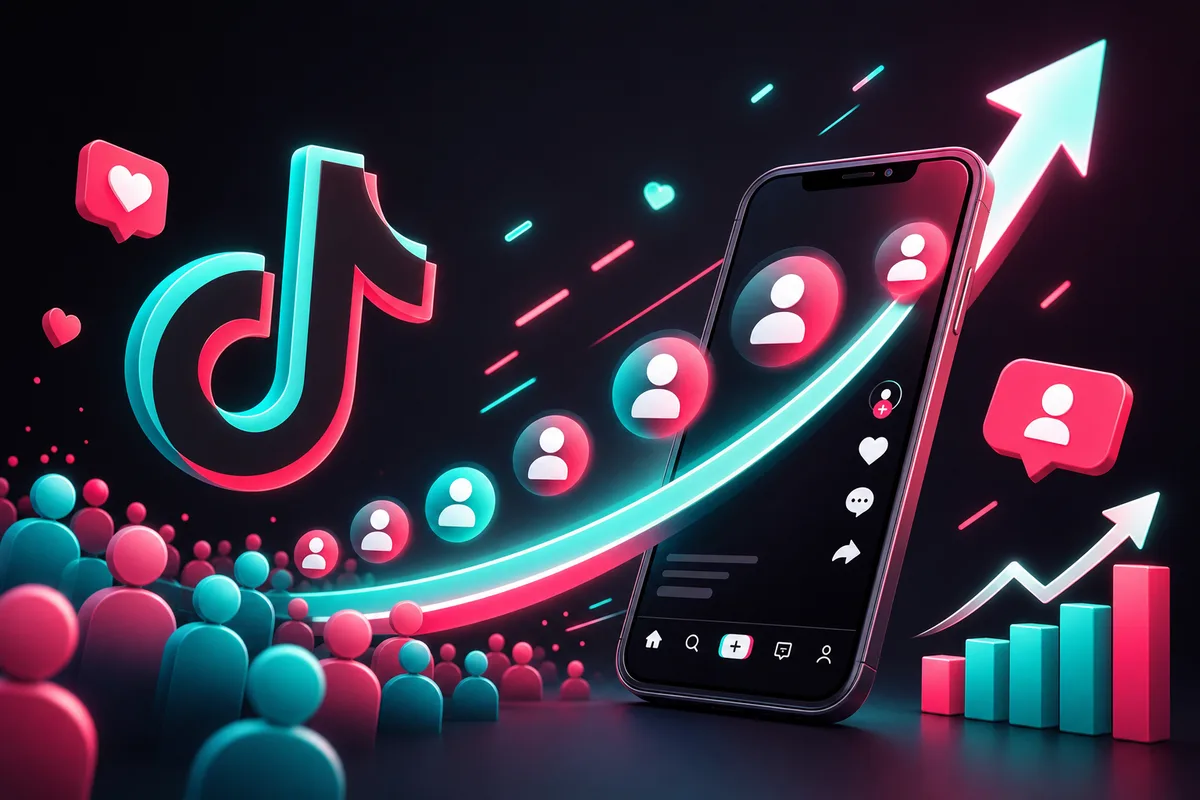 TikTok em 2025: Como Ganhar 100 Seguidores Rapidamente